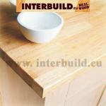 Finger Joint Laminated board/ panel/ worktop/ Countertop/ solid wood shelving Rubberwood (FJLB)-