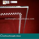4mm Clear washing machine tempered glass panels with3C/SGS certificate-4mm