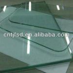 China manufacturer clear Tempered glass 4mm large factory-ASTM,BS,GB