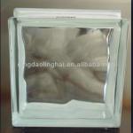 190X190X80mm clear or colored glass block-Cloudy