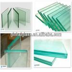 High quality tempered security glass supplier with ISO CE-tempered security glass