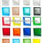Best price 190*190*80mm,Colored and clear glass brick-
