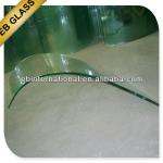 8mm 10mm 12mm clear bent /curved tempered glass for building-EB01