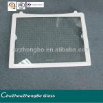 4mm flat toughened glass for refrigerator shelf-301119V400