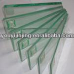 high level 4mm 5mm 6mm 8mm 10mm 12mm clear tempered glass with ISO building glass factory-TG-C