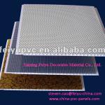 Hot stamping foil PVC panel for ceiling decoration-FY-CF-L25