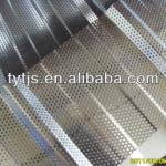 corrugated perforated plate-