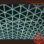 New design decorative aluminum triangular grid ceiling/open cell ceiling(ISO9001,CE)-XJ-triangular ceiling