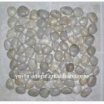 Polished Pebble Mesh Tile-Pebble Tile