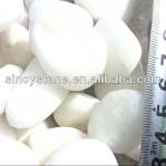 Tumbled white pebble stone-Sino-002