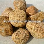 cheap yellow granite pebble stone for walkway paving-G350