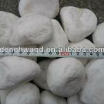 Natural Pure White cobble stone(3-120mm)-3-120mm