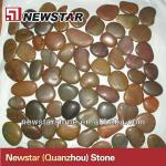 chocolate pebble stone tile-PT040