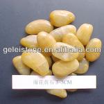 Yellow pebble cobble paving stone for bathroom-GL-Pebblestone