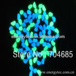 glowing pebbles for decoration/self luminous luminescent vinyl stone-ANJ-PG1