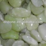 Natural green pebble stone-