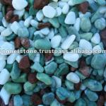 MULTI COLOUR COBBLES &amp; PEBBLES-NA