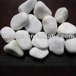 Snow White river pebbles Nature white cobbles-Snow white cobbles pebbles