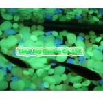 Aquarium decorative stone / glow in the dark pebble stone-GSBGY-mixed