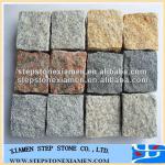 Gray Outdoor cube unpolished Granite Paving Stone-Gray stone