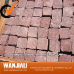 Red Cube Stone Paving Stone-Granite Red Cube Stone