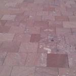 red porphyry paving stone of natural stone-red porphyry