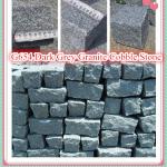 G654 dark grey cube stone-YP0040