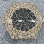 Beautiful granite cobble mix cement pavingstone-According to your requirement