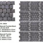 Grey Granite Cobbles on Mesh HZG-73-HZG-73