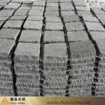 chinese natural granite stone on mesh (low price)-Stone on mesh