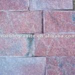 House Exterior Mushroom Peach Red Quartzite Walls Tile-