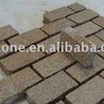 Competitive price G682 Granite Brick-flamed