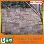 natural sandstone mushroom stone garden wall stone cladding-JS185