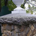 China dark grey Stone Pier Cap for outdoor-SST-PC 002