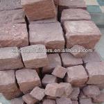 Red cubestone,chinese cheap granite-Curbestone