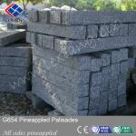 padang dark palisade stone fencing-Palisade