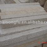 grey granite curbstone-
