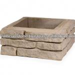 Column Base stone - Vietnam landscape &amp; garden decoration stone-031227064