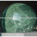 green marble stone fountain ball-009