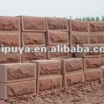 Red sandstone wall block-HPY-S001