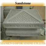 Sandstone pillar caps, sandstone tile-Gofor- sandstone