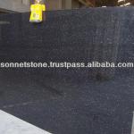 Polished Black Galaxy Granite-NA