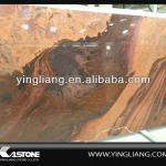 mirage red granite slabs-