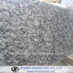 Polished White Granite Slabs, China Spray White Granite-HS-SW000014