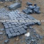 Black cobble stone, black cube stone-G342Q