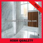Chinese White marble flooring design-White marble