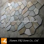 China cheap slate flagstone for flooring/pavement-Net paste slate stone