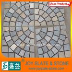 Beautiful mesh mat rusty stone interlock pavers-JS104
