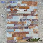 Natural Rusty Slate Culture Stone Wall-INT-CS015
