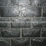 Natural Balck Slate for Interior or Exterior Decorative Wall Stone-slate black
